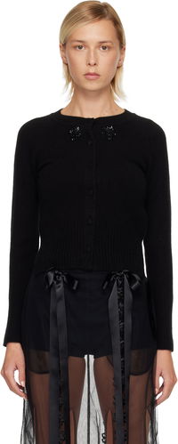 Simone Rocha Embellished Cashmere Cardigan