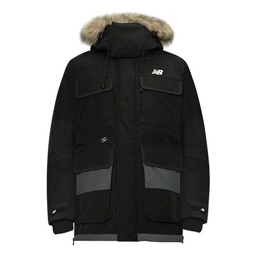 Parka New Balance Cargo Parka Jacket Črna | NP943051-BK