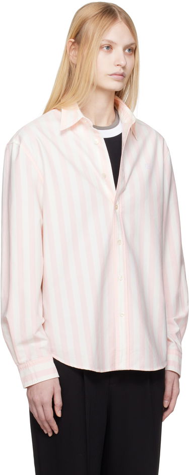 Srajce Acne Studios Acne Studios Striped Oxford Cloth Shirt Roza | CB0095-, 1