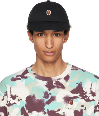 Kapa BAPE One Point Twill Cap Črna | 001CPL301311M, 0