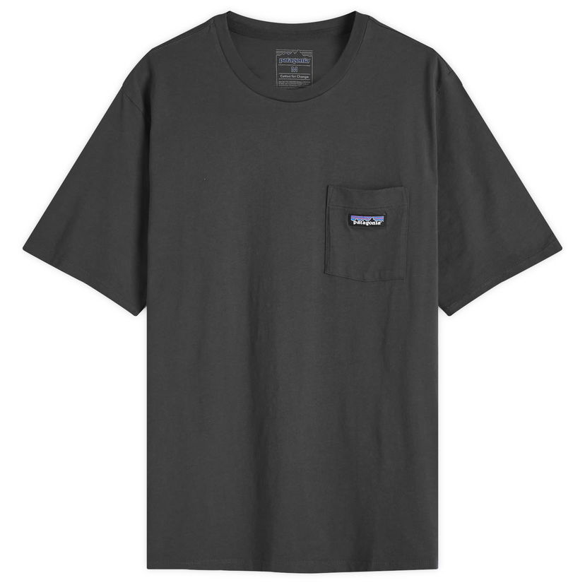 Majica Patagonia Men's Daily Pocket Tee, Size L Črna | 53255-BLK