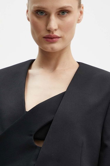 Plašči HELIOT EMIL Black Cutout Wool Blazer Črna | PREAW24.M.04.042.BLK01, 7