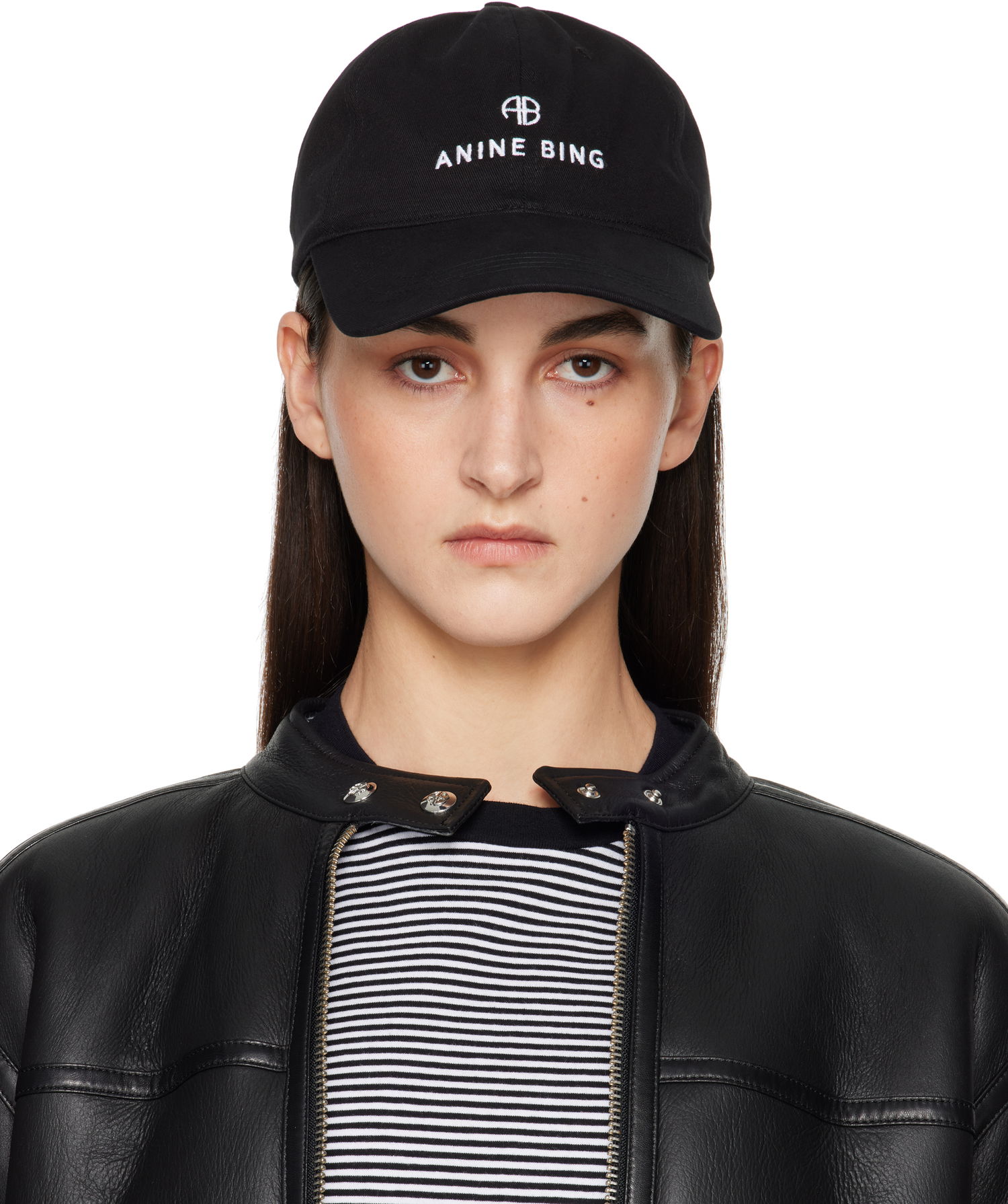 Kapa Anine Bing Anine Bing Jeremy Baseball Cap Črna | S-12-9084-000, 0