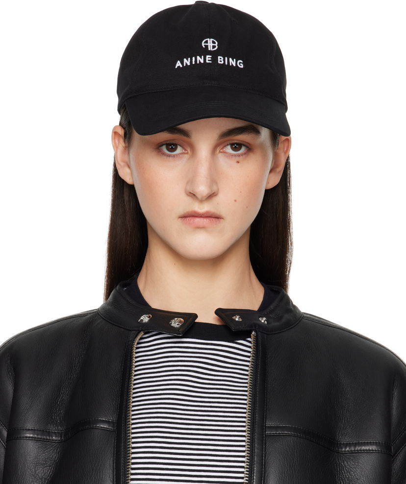 Kapa Anine Bing Anine Bing Jeremy Baseball Cap Črna | S-12-9084-000