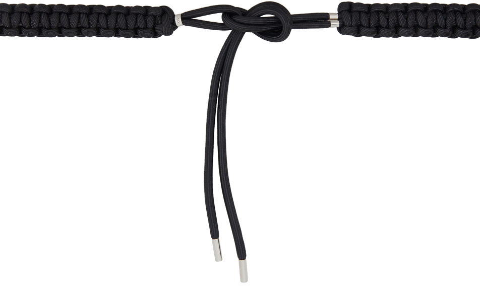 Pasovi ISABEL MARANT Isabel Marant Eloyce Knotted Cord Belt Črna | 22ECE0703-22E001A, 0
