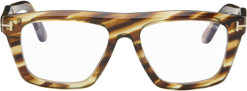 Sončna očala Tom Ford Tom Ford FT6059-B Blue Light Glasses Rjava | FT6059-B_54055