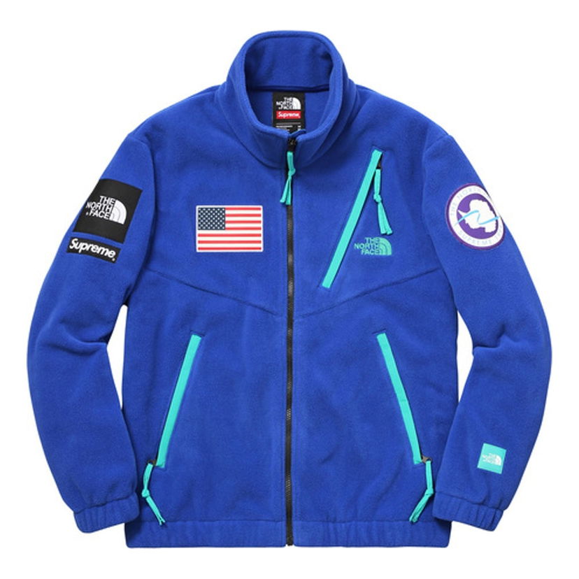 Jakna Supreme The North Face Trans Antarctica Expedition Fleece Jacket Modra | SUP-SS17-624