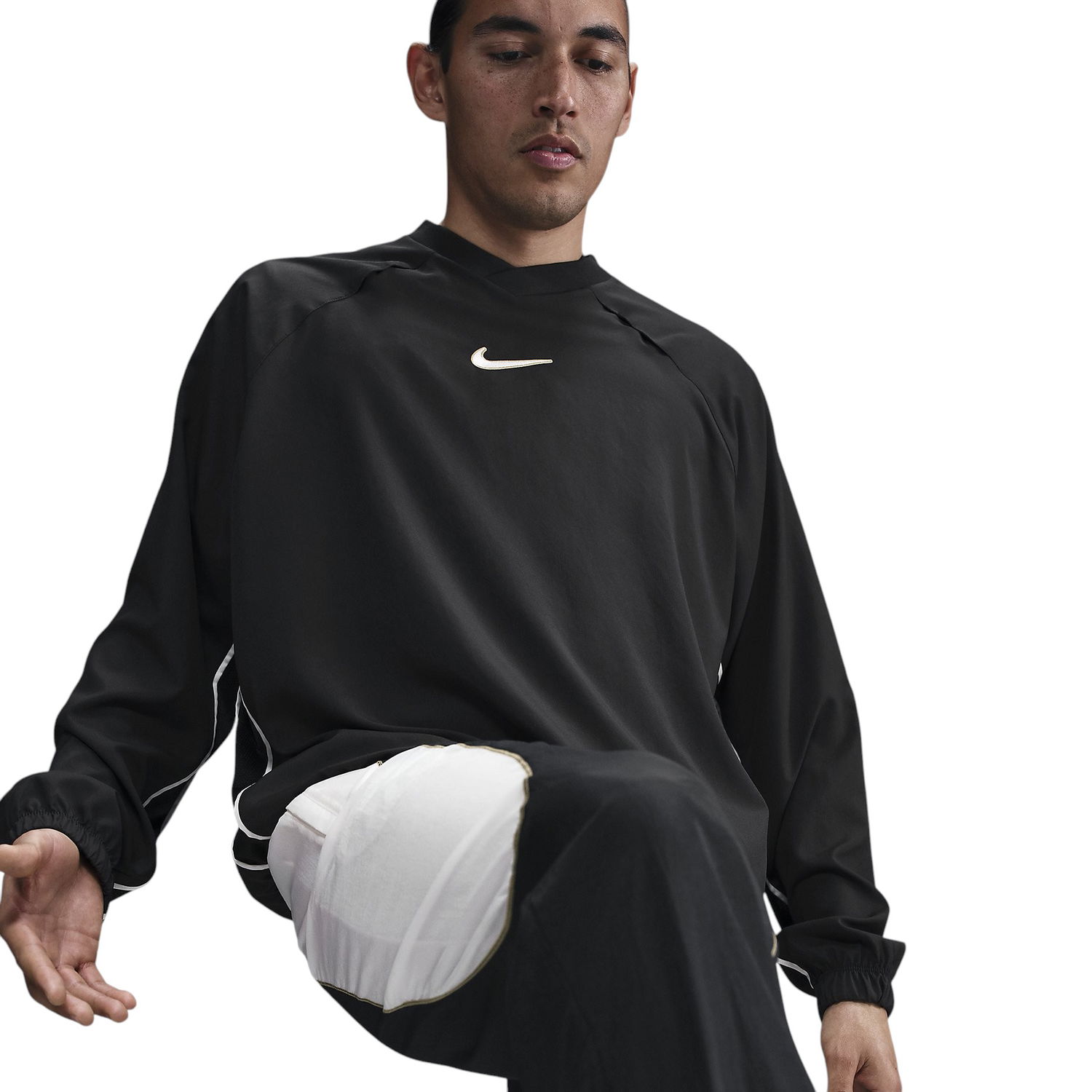 Pleteni pulover Nike Nike DF Academy+ Shell Top Long Sleeve Črna | hj4237-010, 1