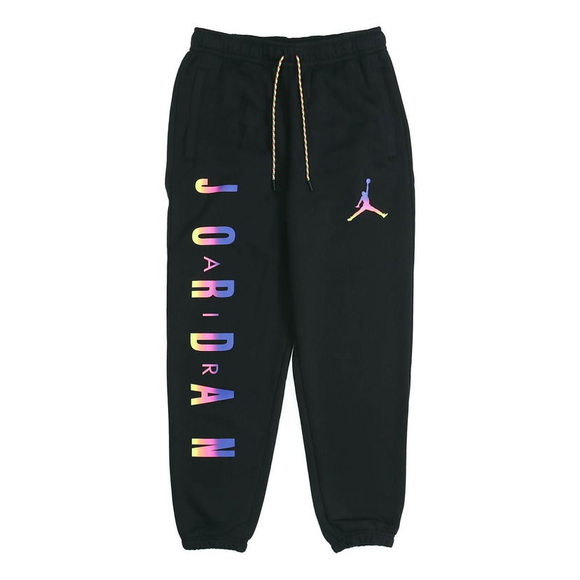 Trenirka Jordan Jordan Gradient Logo Fleece Sweatpants Črna | CU9147-010