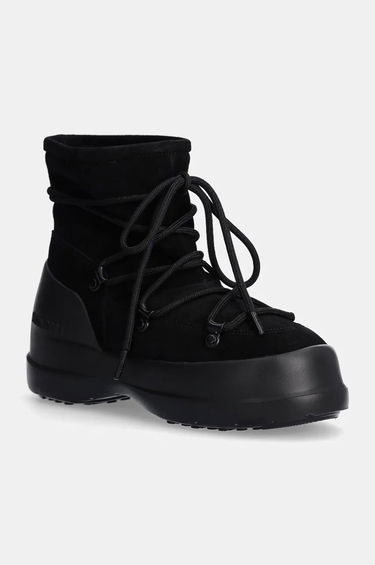 Superge in čevlji Moon Boot MB LUNA BOOT SUEDE Boots Črna | 80D2480030.N001, 0