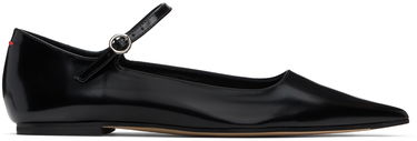 Modni dodatki Aeyde Aeyde Cleo Ballerina Flats Črna | A11-FL-SNDP8 FL131-FW24-800-028, 0