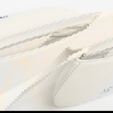 Torba za čez ramo CALVIN KLEIN Calvin Klein Bold Ck Saddle Crossbody Bag Bela | LV04F3221G FUP, 3