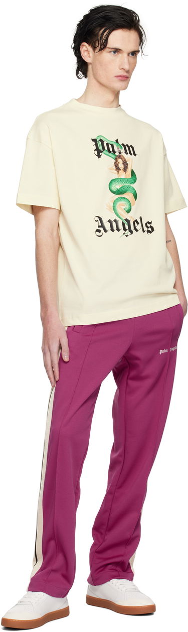 Majica Palm Angels Pin Up Graphic Print T-Shirt Rumena | PMAA001S25JER0070B10, 3