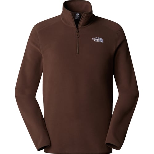 Pleteni pulover The North Face Glacier 1/4 Zip Pullover Sweater Rjava | NF0A855W1OI1, 0
