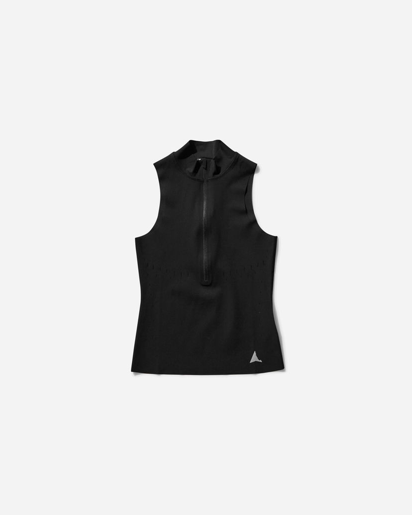 Majica brez rokavov ROA Compression Tank Top Črna | RBWW009JY01 BLK0001