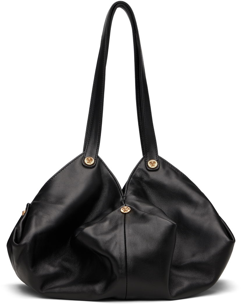Torba za čez ramo Versace Versace Protea Shoulder Bag Črna | 1014315_1A11782