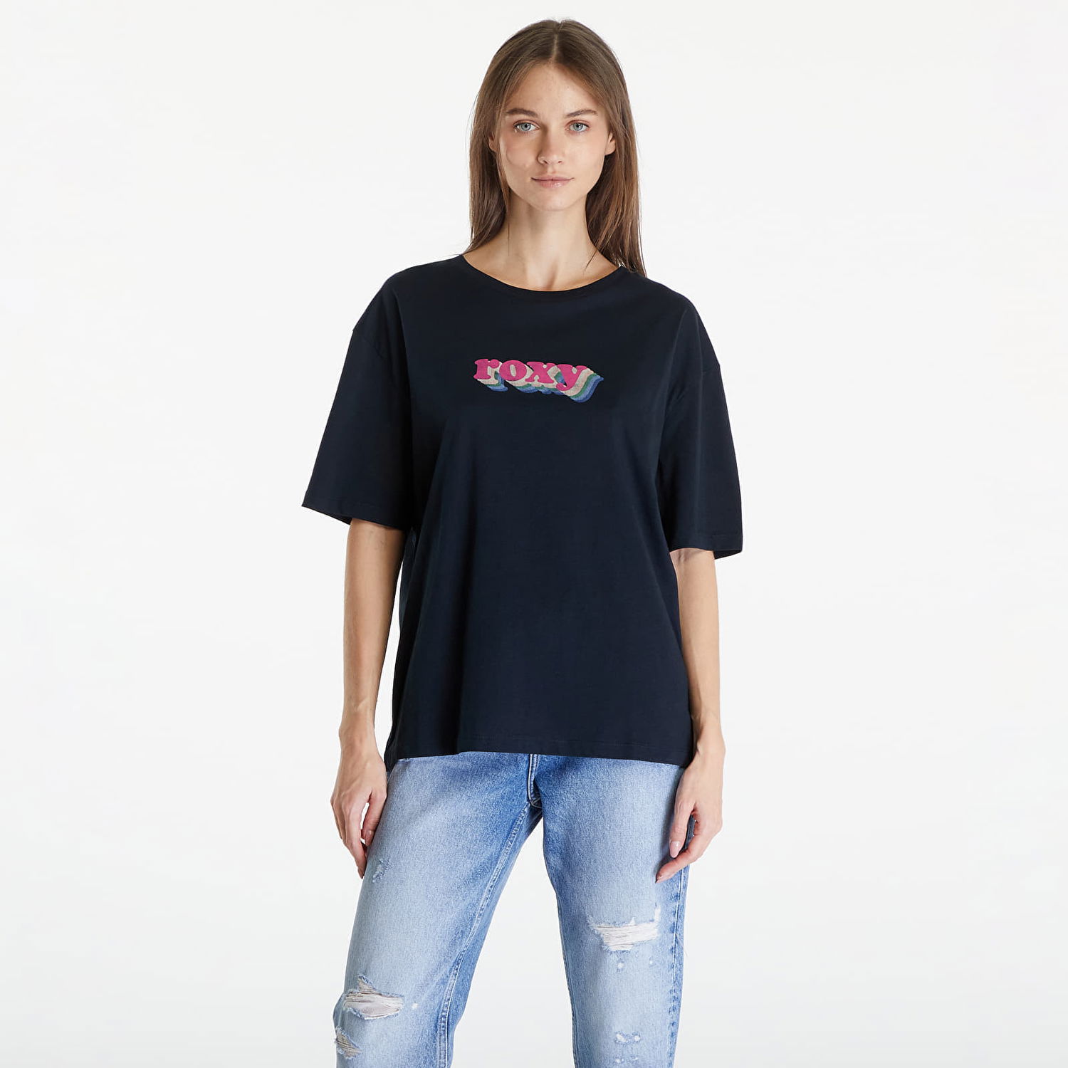 Majica Roxy Sand Under The Sky Anthracite Črna | ERJZT05656-KVJ0, 0