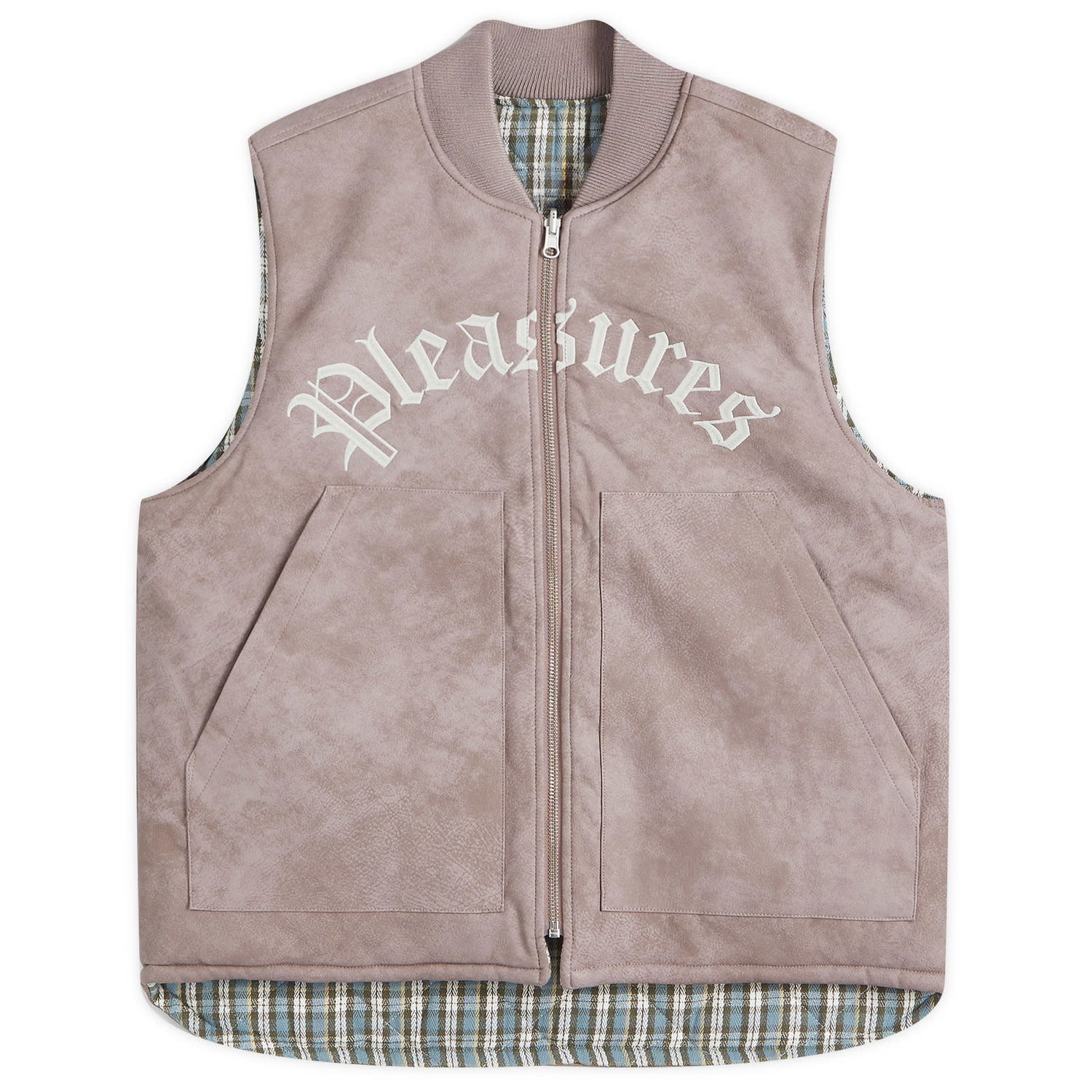 Telovnik Pleasures Reversible Suede Vest Bež | P24W018-MAUVE, 0