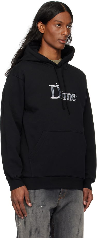Pulover Dime Shiny Classic Hoodie Črna | DIME2SP2545BLK, 1