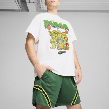 Majica Puma PUMA x TMNT Reversible Basketball Shorts Bela | 630931_01, 4
