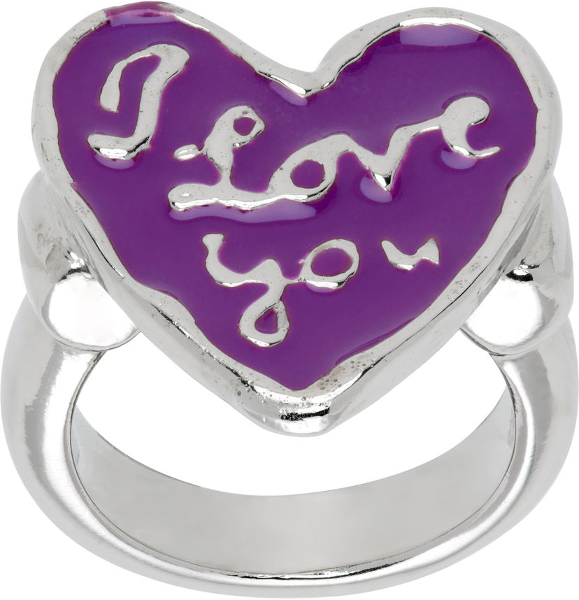 Prstan Chopova Lowena Chopova Lowena Lovers Heart Ring Lila | 6551