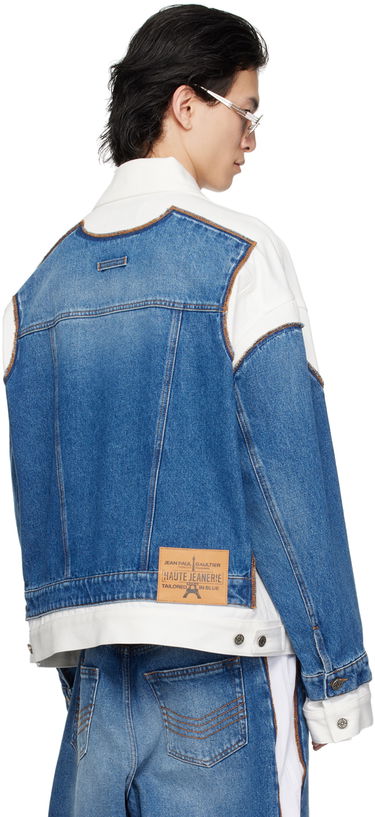 Jakna Jean Paul Gaultier Gaultier 'The Trompe L'œil' Denim Jacket Modra | 24/25-U-VE039I-D013-5701, 2