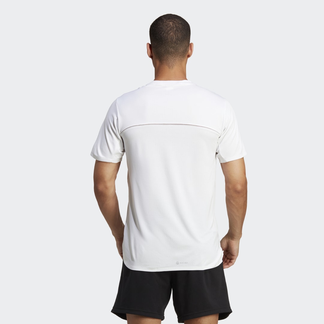 Majica adidas Performance Designed 4 Training HEAT.RDY HIIT Training Tee Bela | IB9096, 1