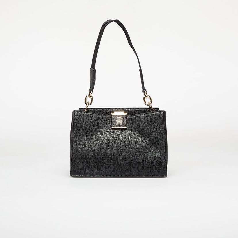 Torbica Tommy Hilfiger Tommy Hilfiger Her Satchel Črna | AW0AW17722 BDS