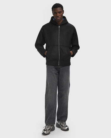Pulover A.P.C. A.P.C. Alvin Zip-Up Hoodie Črna | PSAFU-M27993-LZZ, 1