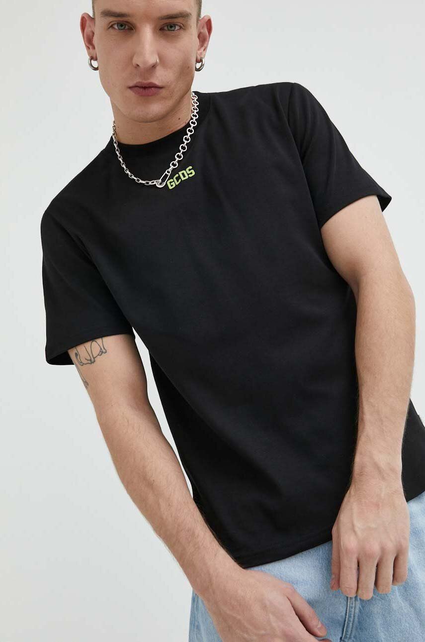 Majica GCDS Cotton Tee Črna | CC94M130103, 0
