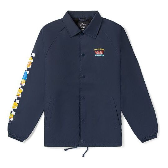 Vetrovka Vans The Simpsons Family Torrey Jacket Modra | VN0002MUZZZ