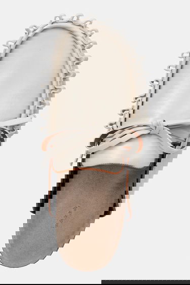 Superge in čevlji JW Anderson JW Anderson Leather Mules Bela | LF0069.LA0323.002, 3