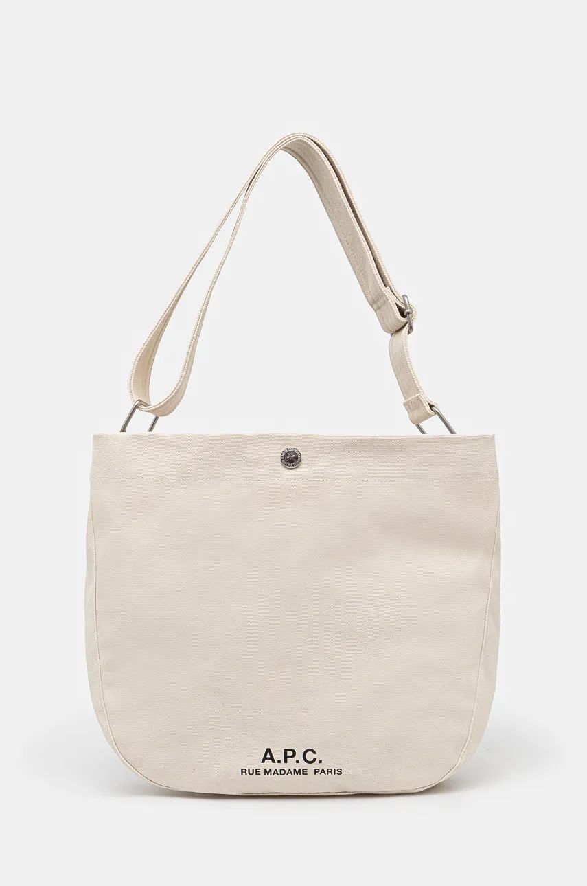 Torba za čez ramo A.P.C. Shoulder Bag Bež | PSAJZ.M61939.BAA, 0