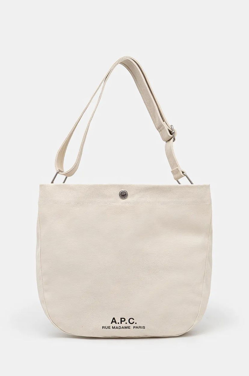 Torba za čez ramo A.P.C. Shoulder Bag Bež | PSAJZ.M61939.BAA