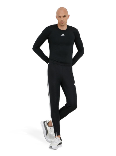 Majica adidas Performance TechFit Warm T-Shirt Črna | H23120