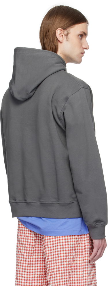 Pulover Marni Marni Loopback Cotton Jersey Hoodie Siva | FUMU0137X0 UTC275, 2