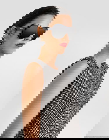 Obleke Dolce & Gabbana Dolce & Gabbana Damier Sleeveless Midi Dress Večbarvna | F6GASTFMZAHS8030, 3