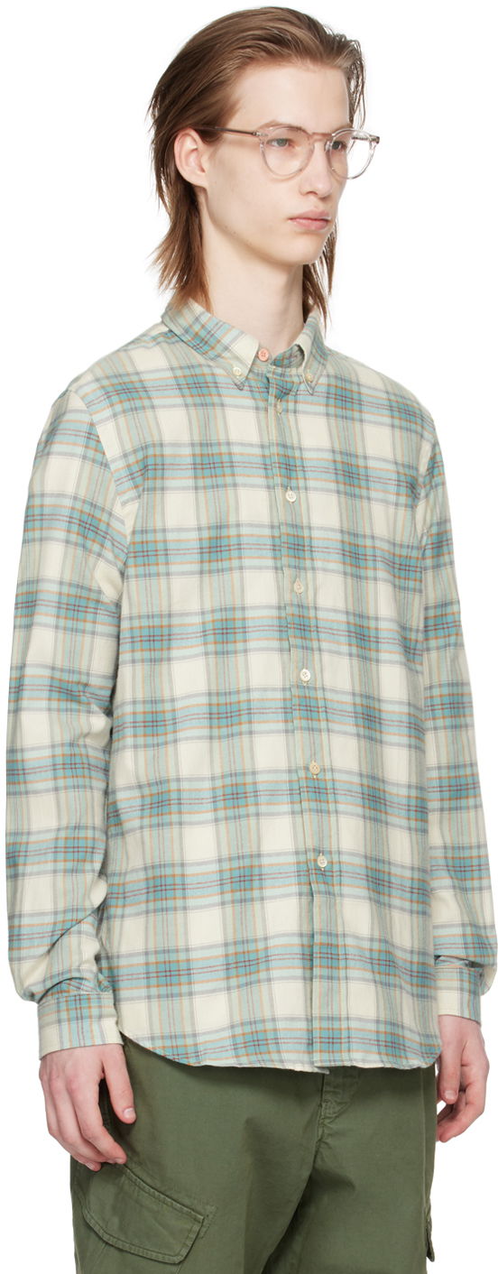 Srajce Paul Smith PS Paul Smith Check Button-Down Shirt Zelena | M2R-599R-M21955-30, 1