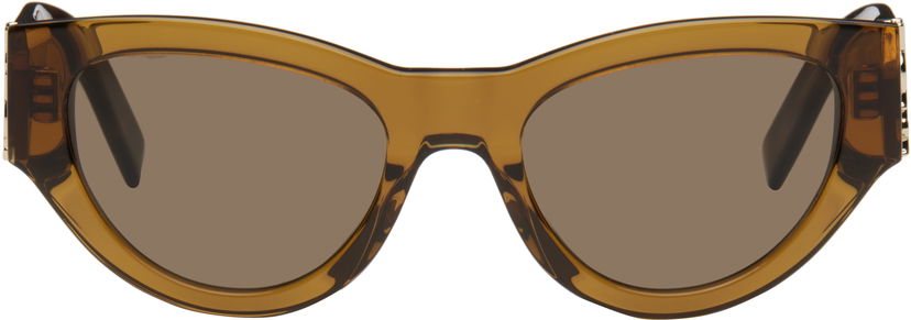 Sončna očala Saint Laurent Saint Laurent SL M94 Cat-Eye Sunglasses Rjava | SL M94-011