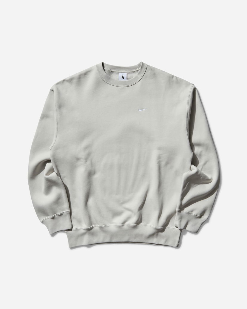 Pulover Nike Solo Swoosh Crewneck Sweatshirt Siva | DX1361-072