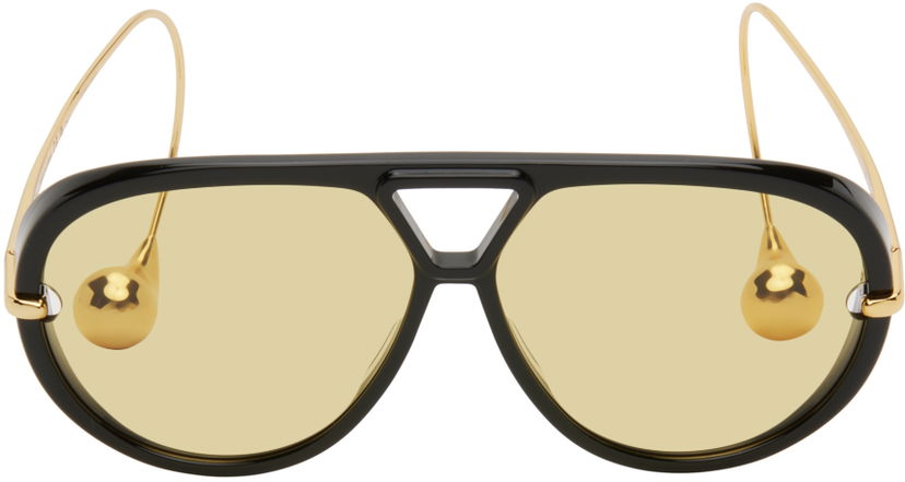Sončna očala Bottega Veneta Aviator Sunglasses Črna | BV1273S-003