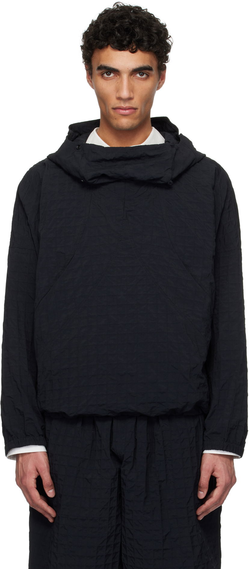 Vetrovka sage NATION SAGE NATION Factor Smock Jacket Črna | S107 FACTOR SMOCK