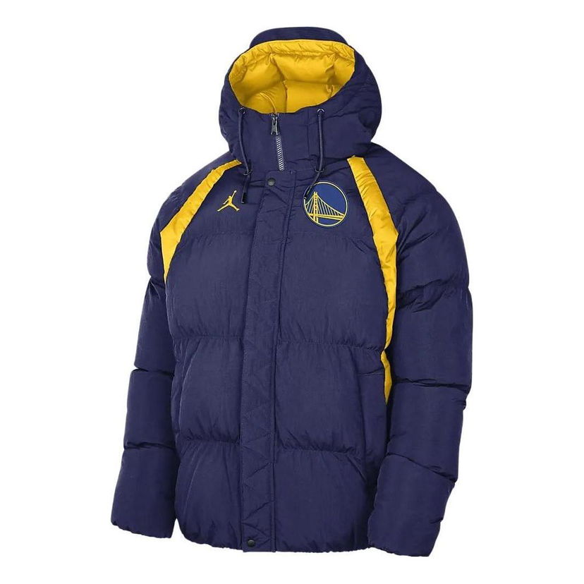 Puhovka Jordan Golden State Warriors Courtside Statement Edition Puffer Jacket Modra | DN9773-421