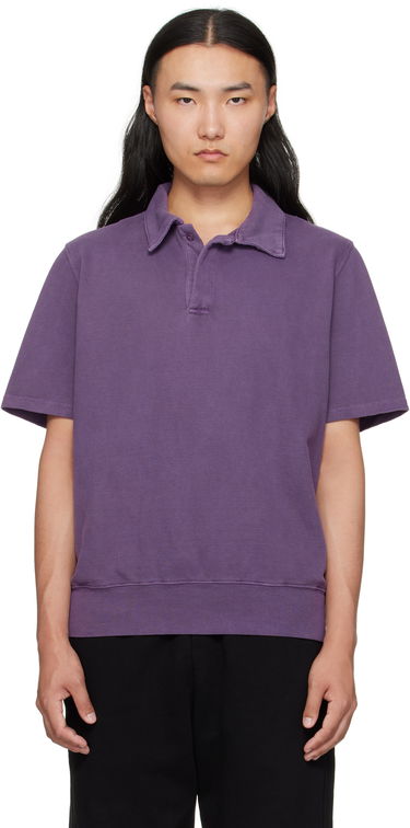 Polo majica LES TIEN Les Tien Piqué Banded Tennis Polo Lila | PK-2070-PD, 0