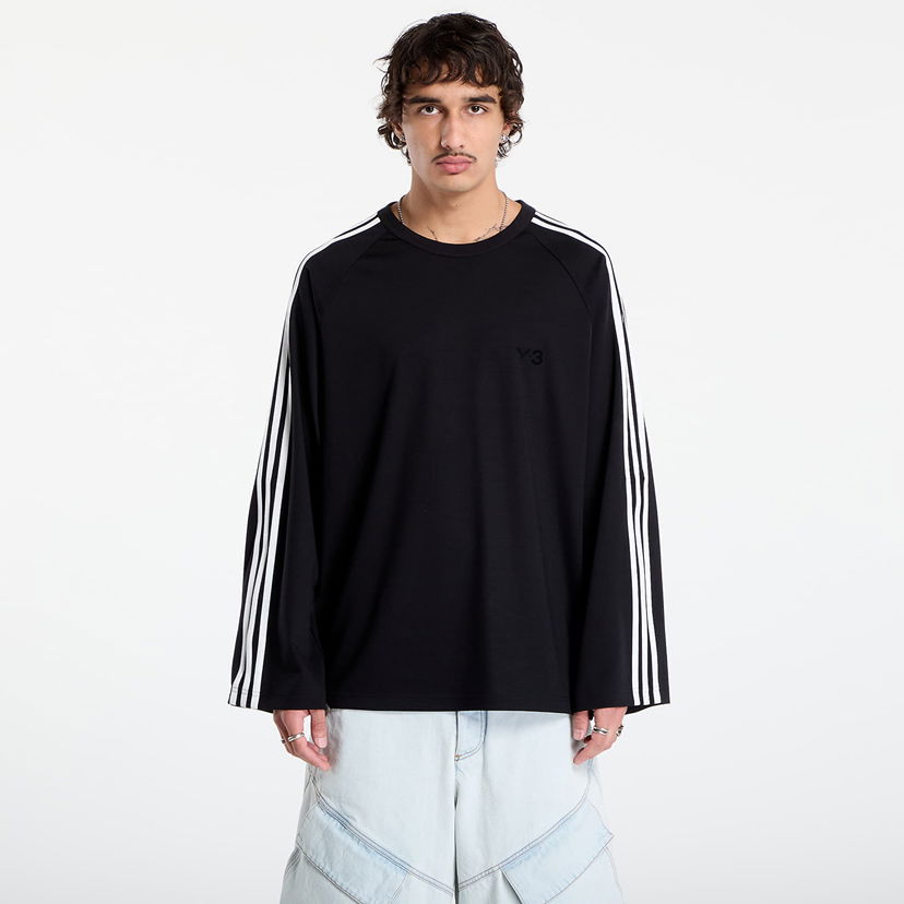 Majica Y-3 Y-3 Wire Long Sleeve T-Shirt Črna | JW7351