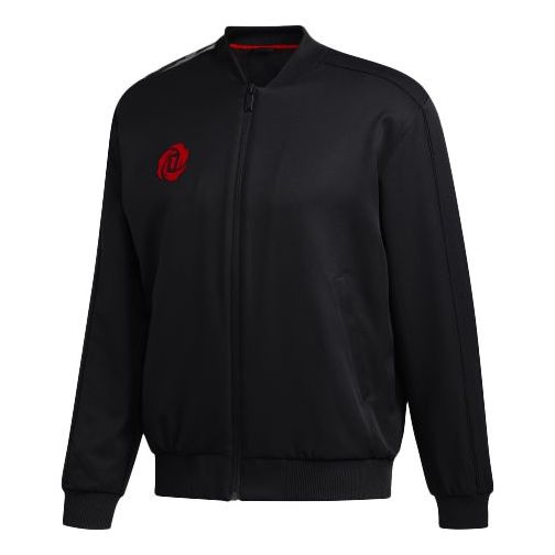 Bomber jakna adidas Originals Rose Basketball Jacket Črna | GH4993