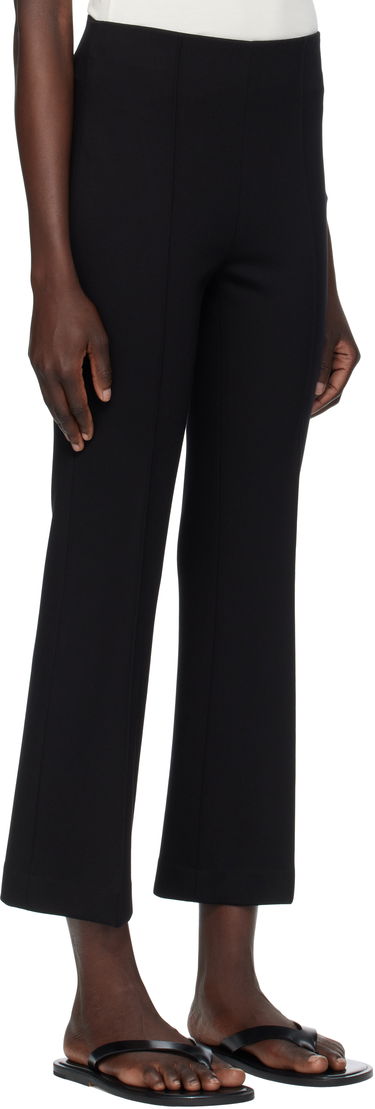 Hlače rag & bone Rag & Bone Irina Ponte Slim Fit Kick Flare Trousers Črna | WAC25S7003D803, 4