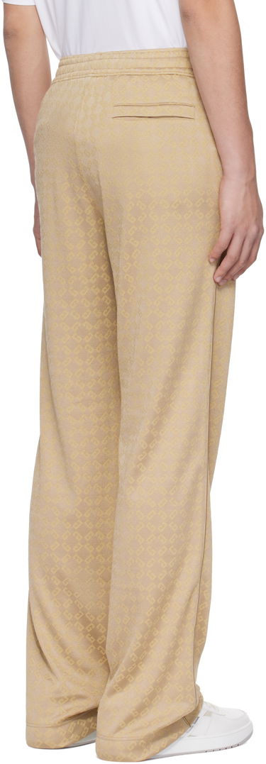 Trenirka Givenchy Shiny Monogram Jacquard Sweatpants Bež | BM51HS316G277, 2