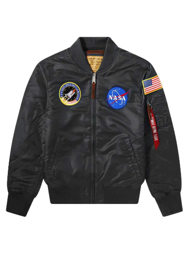 Bomber jakna Alpha Industries MA-1 VF NASA Jacket Črna | 166107-03