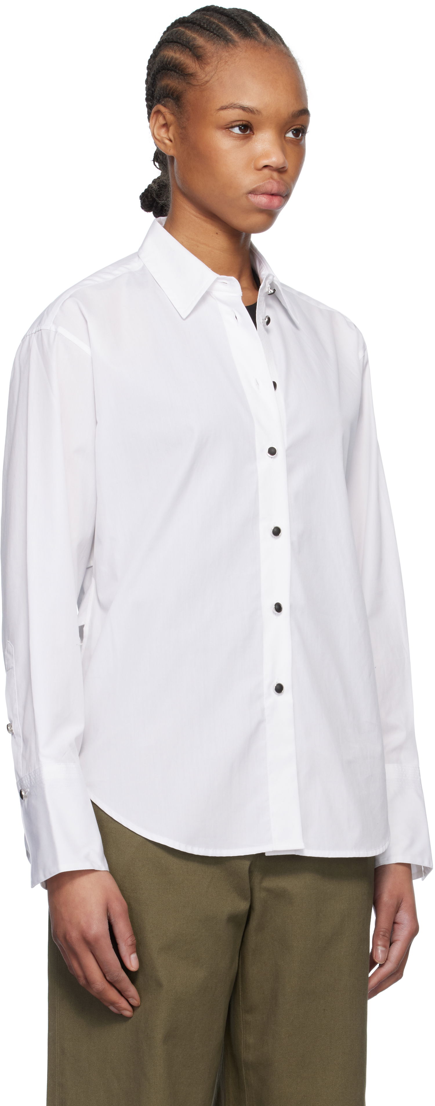 Srajce rag & bone Rag & Bone Eve Button-Up Shirt Bela | WAW24HA0014601, 1